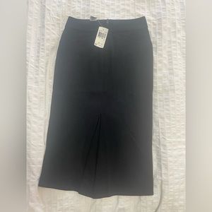 Diane Von Furstenburg black pencil skirt